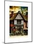 UK Cottage - The Blacksmiths Arms - St Albans - Hertfordshire - London - UK - England-Philippe Hugonnard-Mounted Art Print