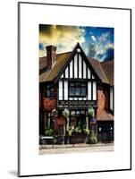 UK Cottage - The Blacksmiths Arms - St Albans - Hertfordshire - London - UK - England-Philippe Hugonnard-Mounted Art Print