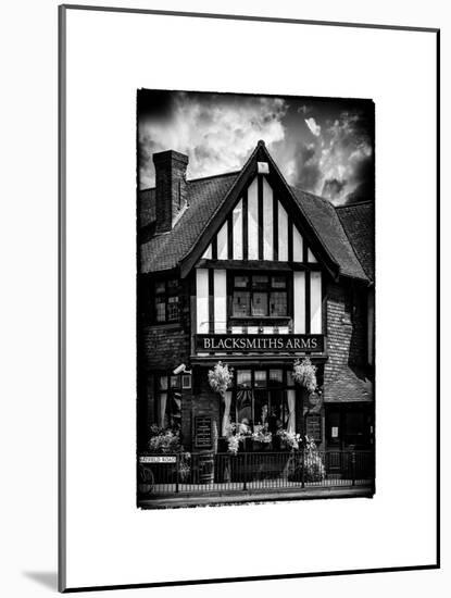 UK Cottage - The Blacksmiths Arms - St Albans - Hertfordshire - London - UK - England-Philippe Hugonnard-Mounted Art Print