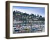 UK, Devon, Kingswear from Dartmouth, River Dart-Alan Copson-Framed Photographic Print