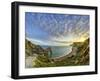 UK, Dorset, Jurassic Coast, Durdle Door Rock Arch-Alan Copson-Framed Photographic Print