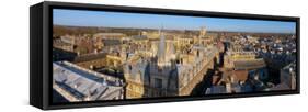 UK, England, Cambridge, Cambridge Universite, Gonville and Caius College-Alan Copson-Framed Stretched Canvas