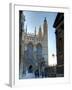 UK, England, Cambridge, Cambridge University, Kings College, Kings College Chapel-Alan Copson-Framed Photographic Print