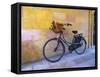 UK, England, Cambridge, Clare College, Bicycle-Alan Copson-Framed Stretched Canvas