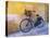 UK, England, Cambridge, Clare College, Bicycle-Alan Copson-Stretched Canvas