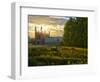 UK, England, Cambridge, the Backs and King's College Chapel-Alan Copson-Framed Photographic Print