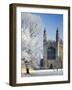 UK, England, Cambridgeshire, Cambridge, the Backs, King's College Chapel in Winter-Alan Copson-Framed Photographic Print