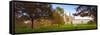 UK, England, Cambridgeshire, Cambridge, the Backs, King's College Chapel-Alan Copson-Framed Stretched Canvas