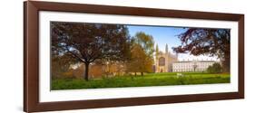 UK, England, Cambridgeshire, Cambridge, the Backs, King's College Chapel-Alan Copson-Framed Photographic Print