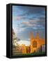 UK, England, Cambridgeshire, Cambridge, the Backs, King's College Chapel-Alan Copson-Framed Stretched Canvas