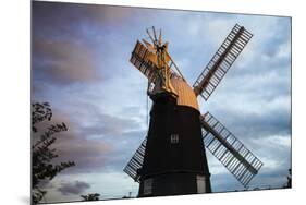 Uk, England, Cambridgeshire, Wicken, Wicken Windmill-Jane Sweeney-Mounted Photographic Print