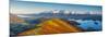 UK, England, Cumbria, Lake District, Derwentwater, Skiddaw and Blencathra mountains above Keswick, -Alan Copson-Mounted Photographic Print