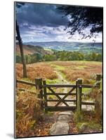 UK, England, Derbyshire, Peak District National Park, from Stanage Edge-Alan Copson-Mounted Photographic Print