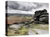 UK, England, Derbyshire, Peak District National Park, Higger Tor Towards Hathersage-Alan Copson-Stretched Canvas