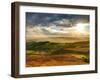 UK, England, Derbyshire, Peak District National Park, Hope Valley from Stanage Edge-Alan Copson-Framed Photographic Print