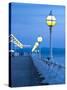 UK, England, Devon, Torbay, Torquay, Torquay Princess Pier-Alan Copson-Stretched Canvas