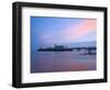 UK, England, Dorset, Bournemouth, East Cliff Beach,Main Pier-Alan Copson-Framed Photographic Print