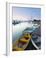 UK, England, Dorset, Lymington, the Quay on Lymington River-Alan Copson-Framed Photographic Print