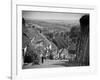 UK, England, Dorset, Shaftesbury, Gold Hill-Alan Copson-Framed Photographic Print