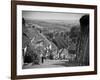 UK, England, Dorset, Shaftesbury, Gold Hill-Alan Copson-Framed Photographic Print