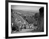 UK, England, Dorset, Shaftesbury, Gold Hill-Alan Copson-Framed Photographic Print