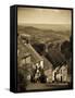 UK, England, Dorset, Shaftesbury, Gold Hill-Alan Copson-Framed Stretched Canvas