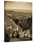 UK, England, Dorset, Shaftesbury, Gold Hill-Alan Copson-Stretched Canvas