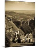 UK, England, Dorset, Shaftesbury, Gold Hill-Alan Copson-Mounted Photographic Print