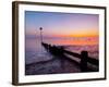 UK, England, Essex, Thames Estuary, Southend, Shoeburyness at Sunset-Alan Copson-Framed Photographic Print