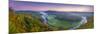 Uk, England, Herefordshire, View North Along River Wye from Symonds Yat Rock-Alan Copson-Mounted Photographic Print