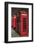 UK, England, London, Covent Garden, Telephone Boxes-Alan Copson-Framed Photographic Print