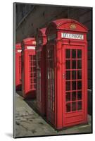 UK, England, London, Covent Garden, Telephone Boxes-Alan Copson-Mounted Photographic Print