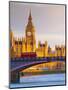 Uk, England, London, Houses of Parliament, Big Ben-Alan Copson-Mounted Photographic Print