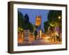 UK, England, London, Whitehall and Houses of Parliament-Alan Copson-Framed Photographic Print