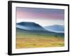 UK, England, North Yorkshire, Ribble Valley and Ingleborough Mountain on Left, One of the Yorkshire-Alan Copson-Framed Photographic Print