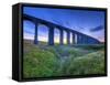 UK, England, North Yorkshire, Ribblehead Viaduct on the Settle to Carlisle Railway Line-Alan Copson-Framed Stretched Canvas