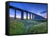 UK, England, North Yorkshire, Ribblehead Viaduct on the Settle to Carlisle Railway Line-Alan Copson-Framed Stretched Canvas