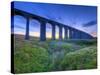 UK, England, North Yorkshire, Ribblehead Viaduct on the Settle to Carlisle Railway Line-Alan Copson-Stretched Canvas