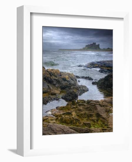 UK, England, Northumberland, Bamburgh Castle-Alan Copson-Framed Photographic Print