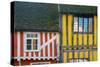 UK, England, Suffolk, Lavenham, Water Street-Alan Copson-Stretched Canvas