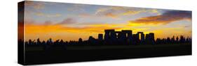 UK, England, Wiltshire, Stonehenge, Summer Solstice Celebrations-Alan Copson-Stretched Canvas