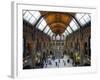 UK, Enlgland, London, South Kensington, Natural History Museum, the Central Hall-Alan Copson-Framed Photographic Print