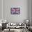 UK Flag License Plate-Design Turnpike-Framed Stretched Canvas displayed on a wall