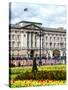 UK Landscape - Buckingham Palace - London - UK - England - United Kingdom - Europe-Philippe Hugonnard-Stretched Canvas