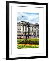 UK Landscape - Buckingham Palace - London - UK - England - United Kingdom - Europe-Philippe Hugonnard-Framed Art Print