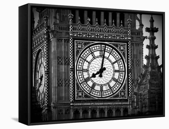 Uk, London, Big Ben and Houses of Parliament-Alan Copson-Framed Stretched Canvas