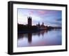 Uk, London, Big Ben and Houses of Parliament-Alan Copson-Framed Photographic Print