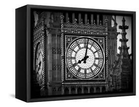 Uk, London, Big Ben and Houses of Parliament-Alan Copson-Framed Stretched Canvas