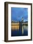 UK, London. Big Ben and Parliament Buildings at sunset-Rob Tilley-Framed Photographic Print