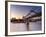 Uk, London, St; Paul's Cathedral and Millennium Bridge over River Thames-Alan Copson-Framed Photographic Print